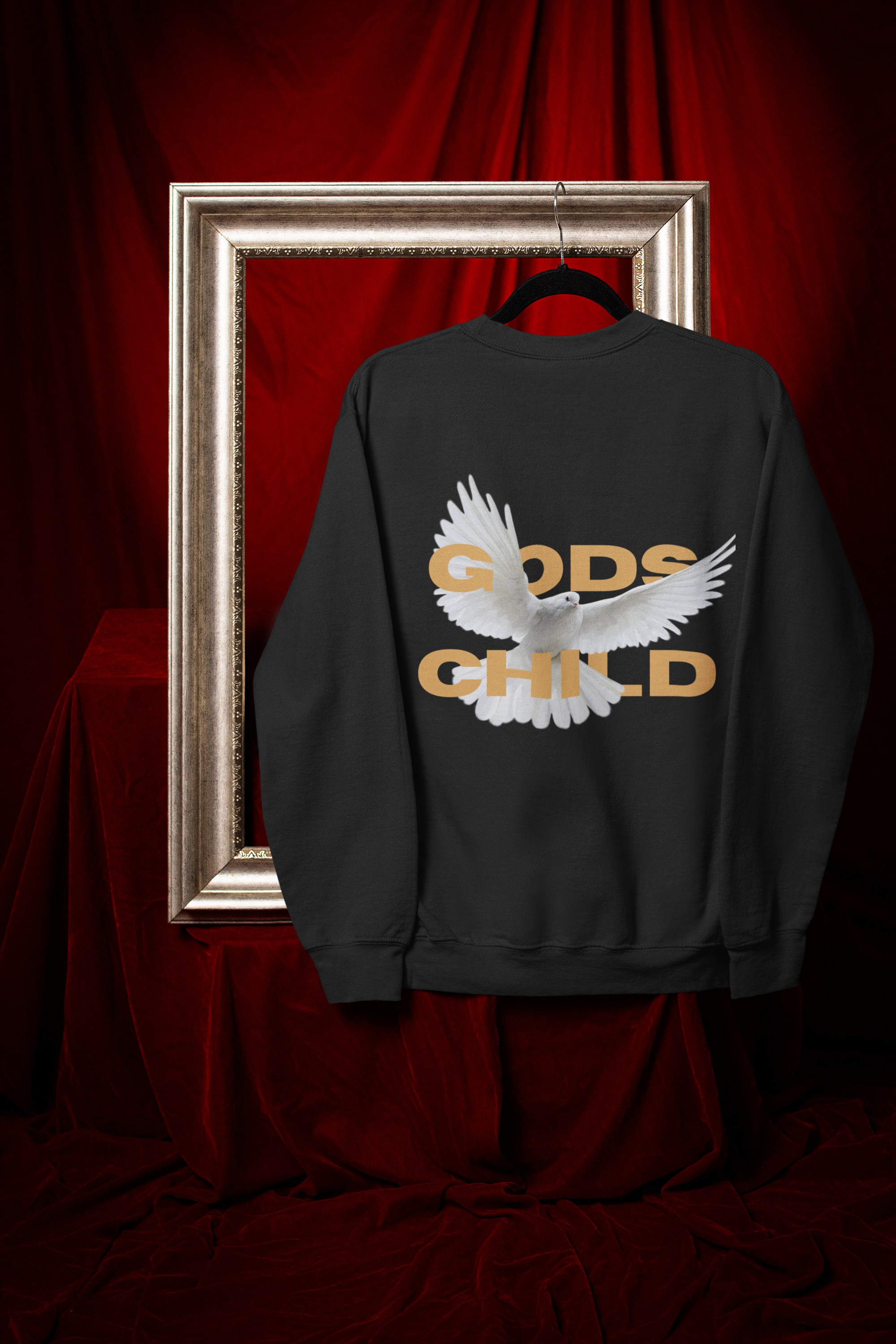 Unisex Oversized Gods Child Sweatshirt
