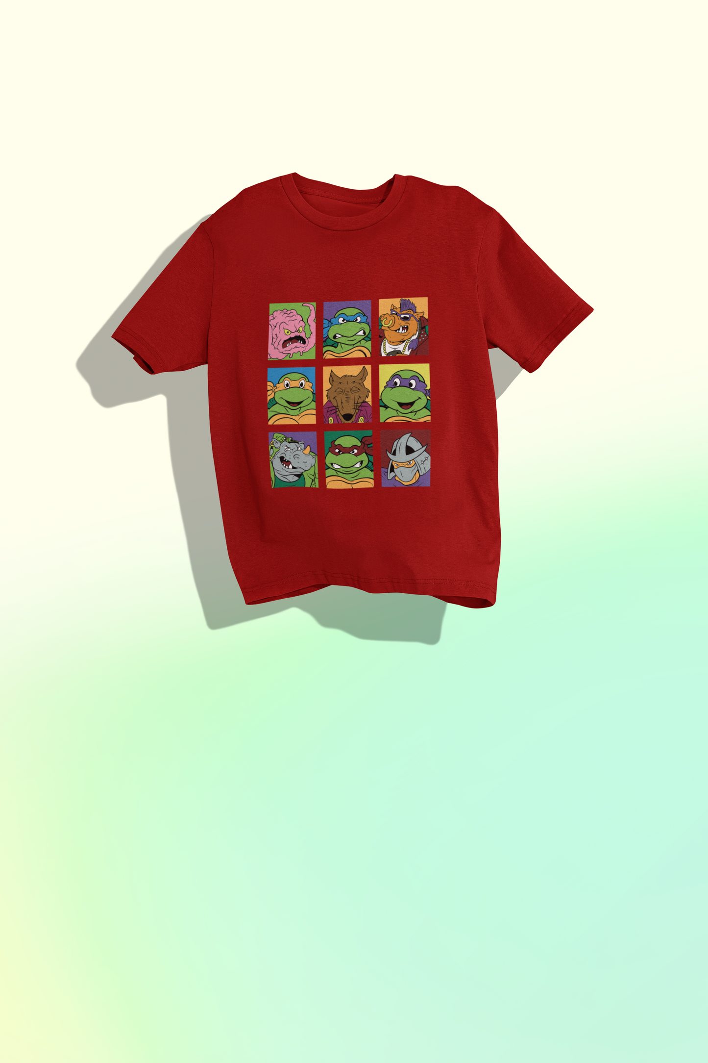 Unisex Ninja Turtles Oversized T-shirt Flamboyant