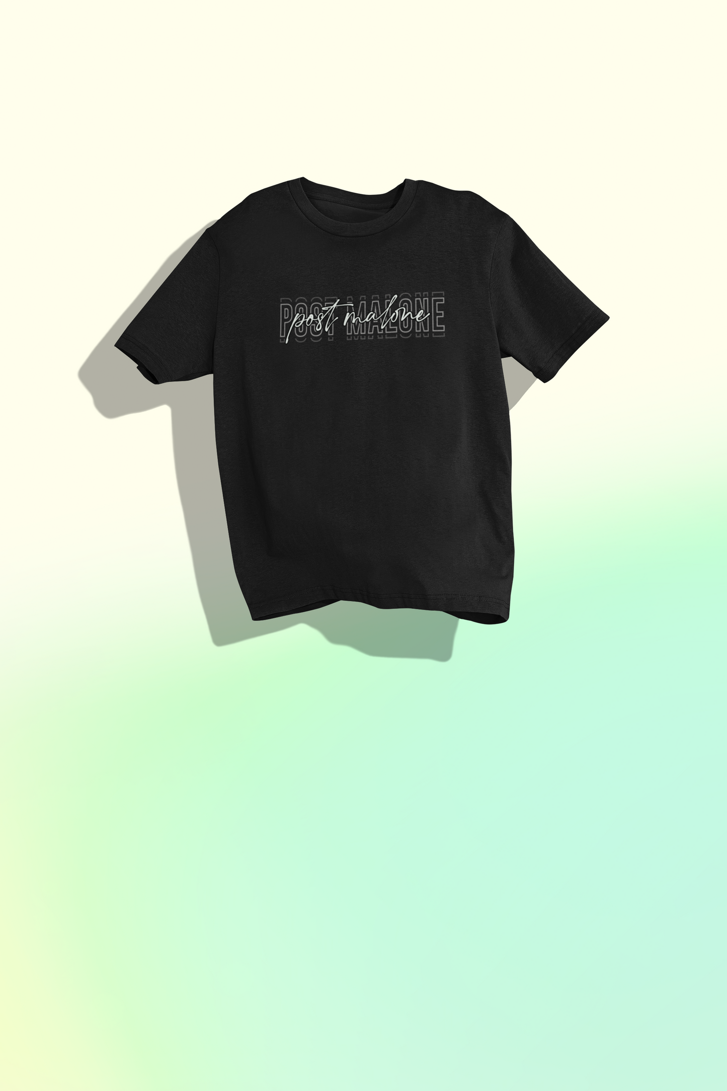 Unisex Oversized Post Malone T-shirt Flamboyant