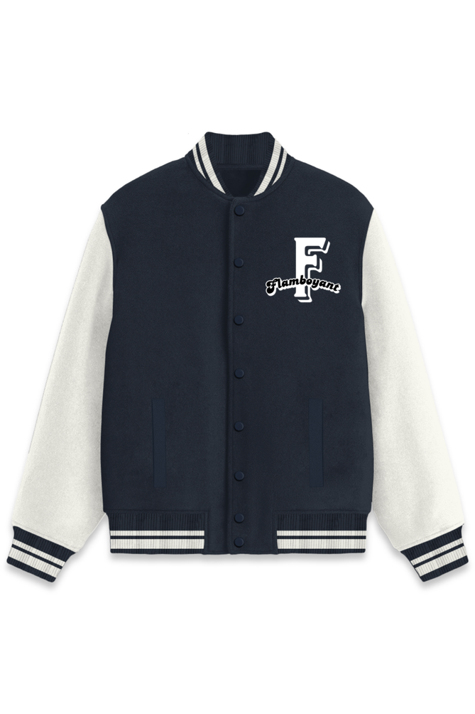 Unisex Flamboyant Varsity Jacket
