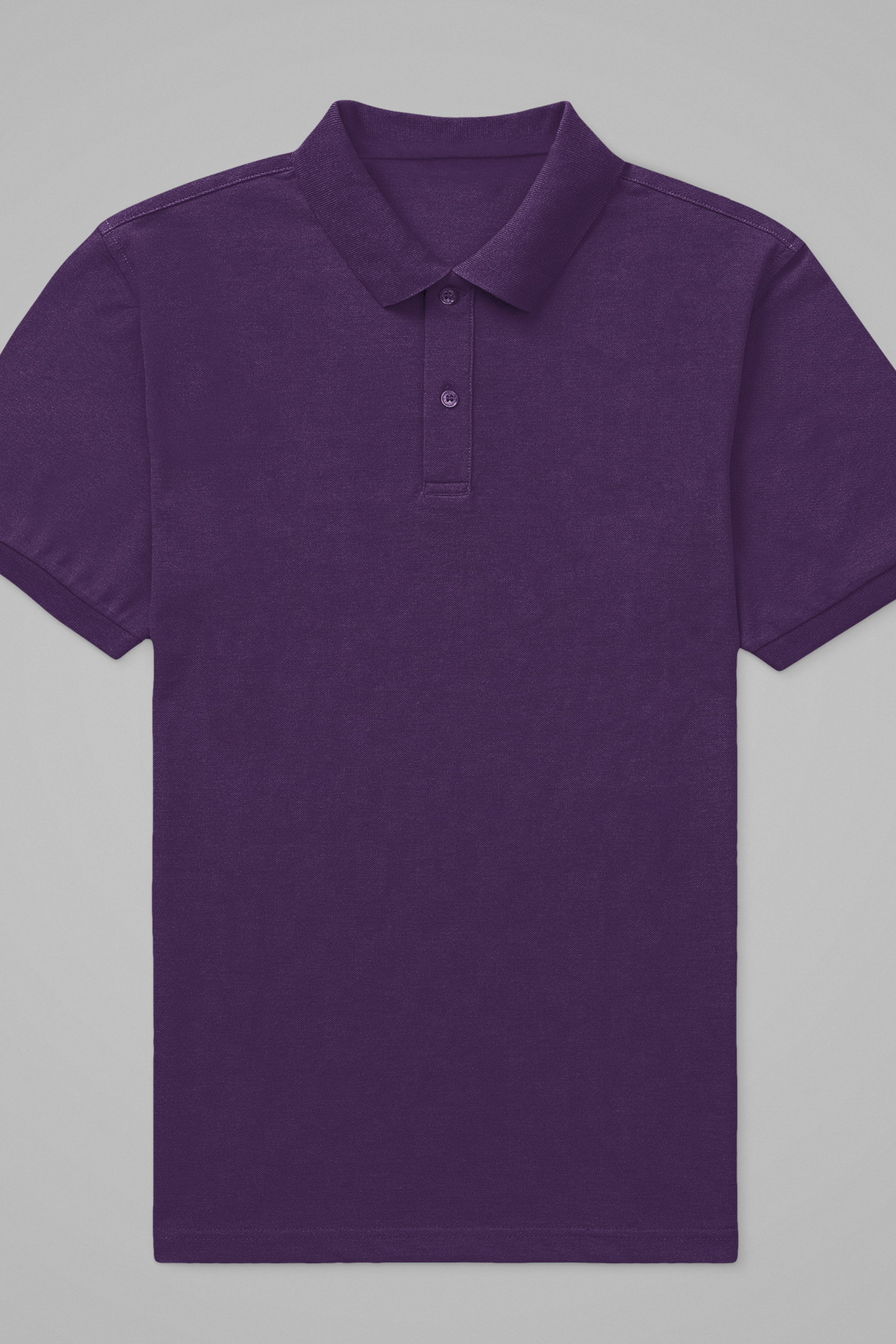 Male Solid Polo T-shirt Flamboyant