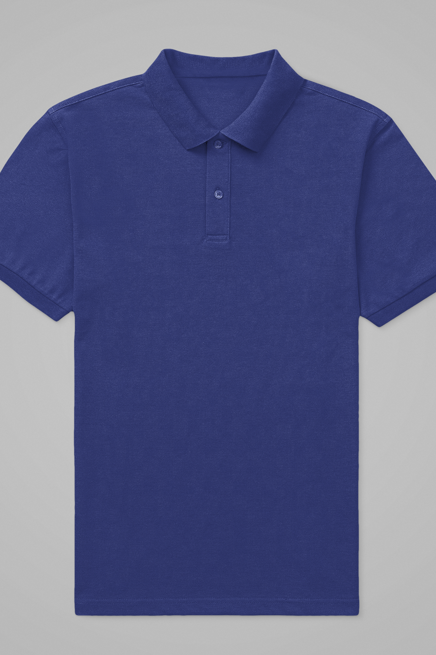 Male Solid Polo T-shirt Flamboyant
