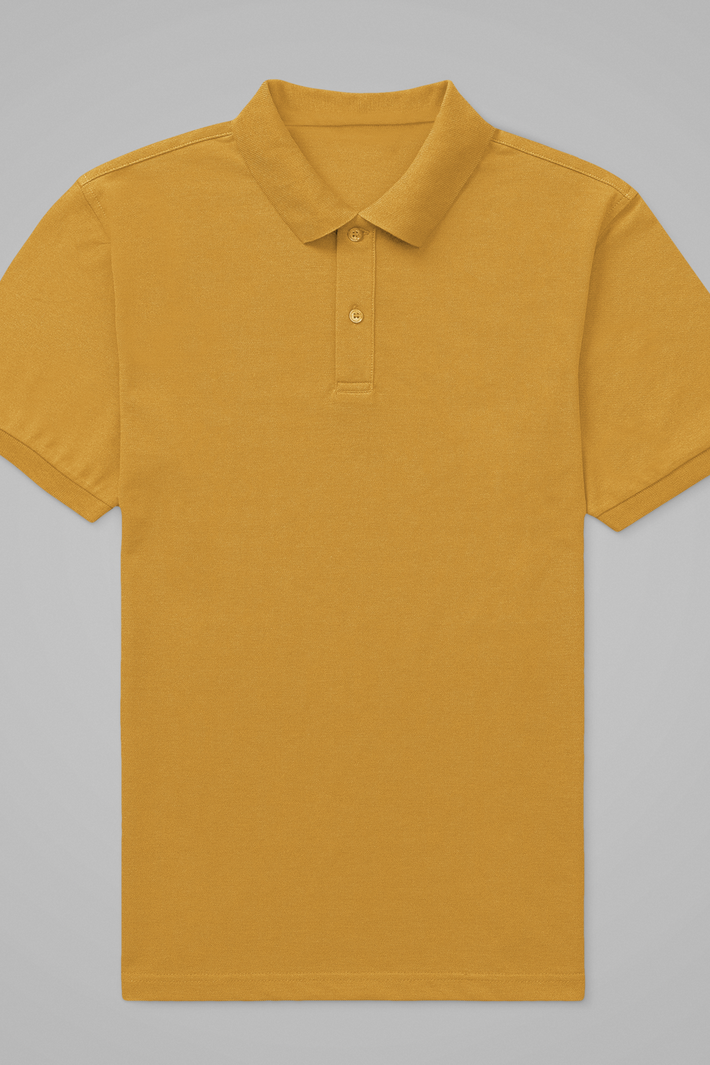 Male Solid Polo T-shirt Flamboyant