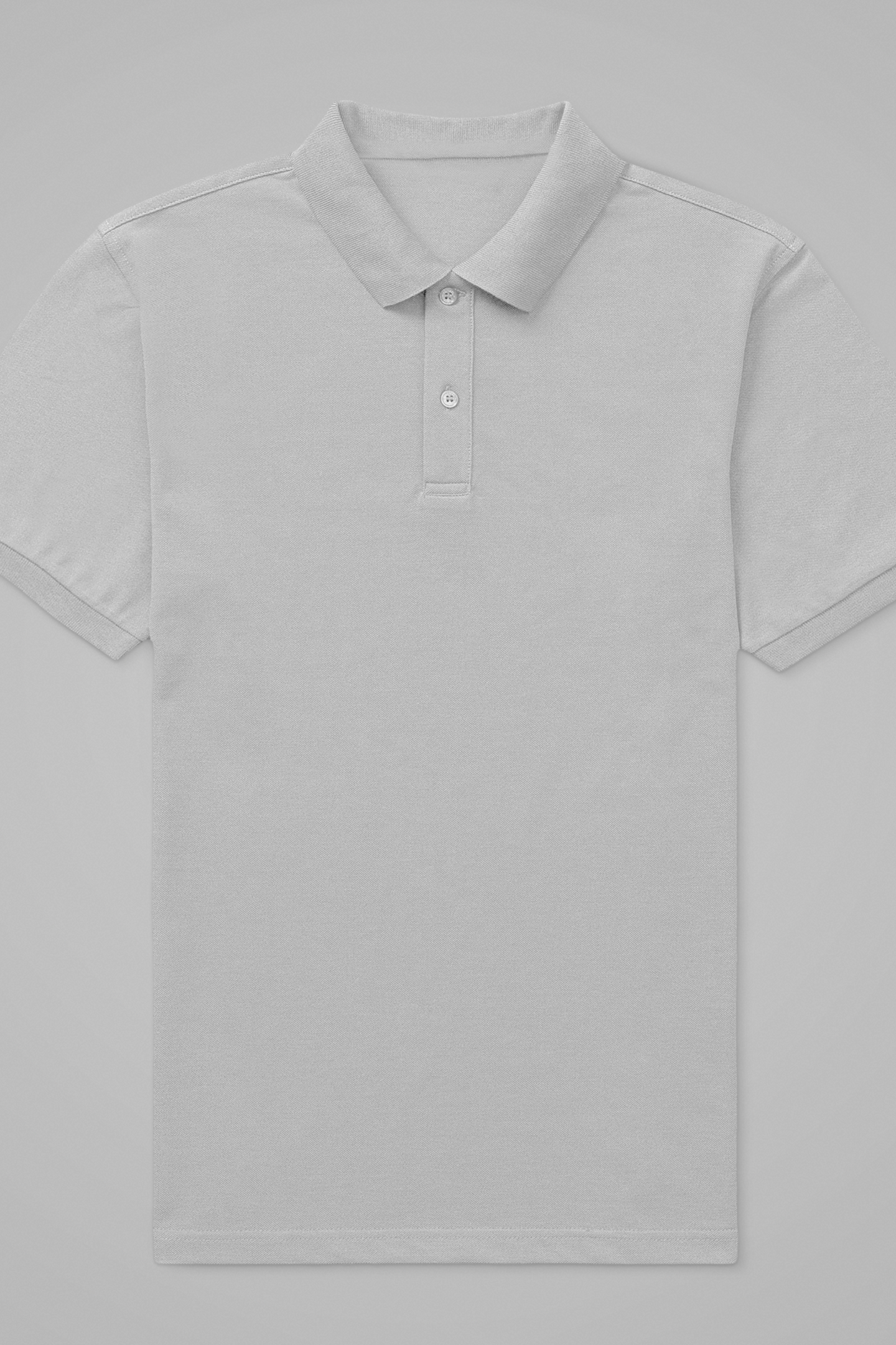 Male Solid Polo T-shirt Flamboyant