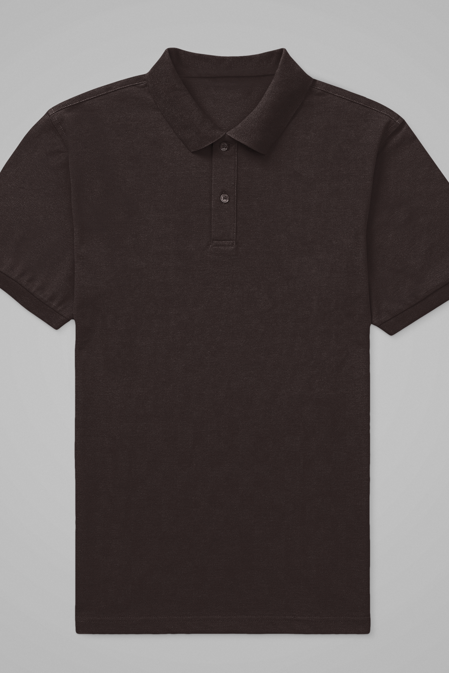 Male Solid Polo T-shirt Flamboyant