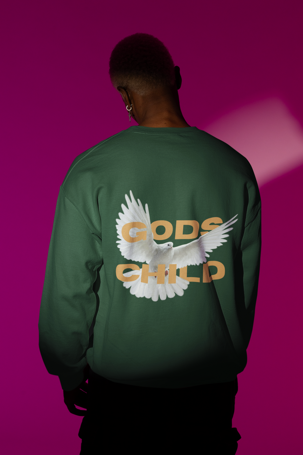 Unisex Oversized Gods Child Sweatshirt