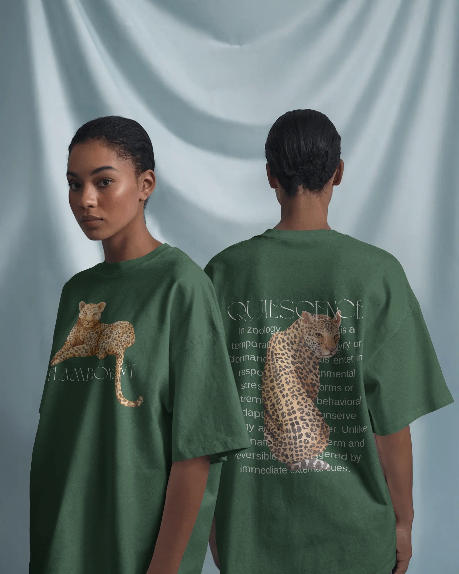 Unisex Quiescence Oversized T-shirt