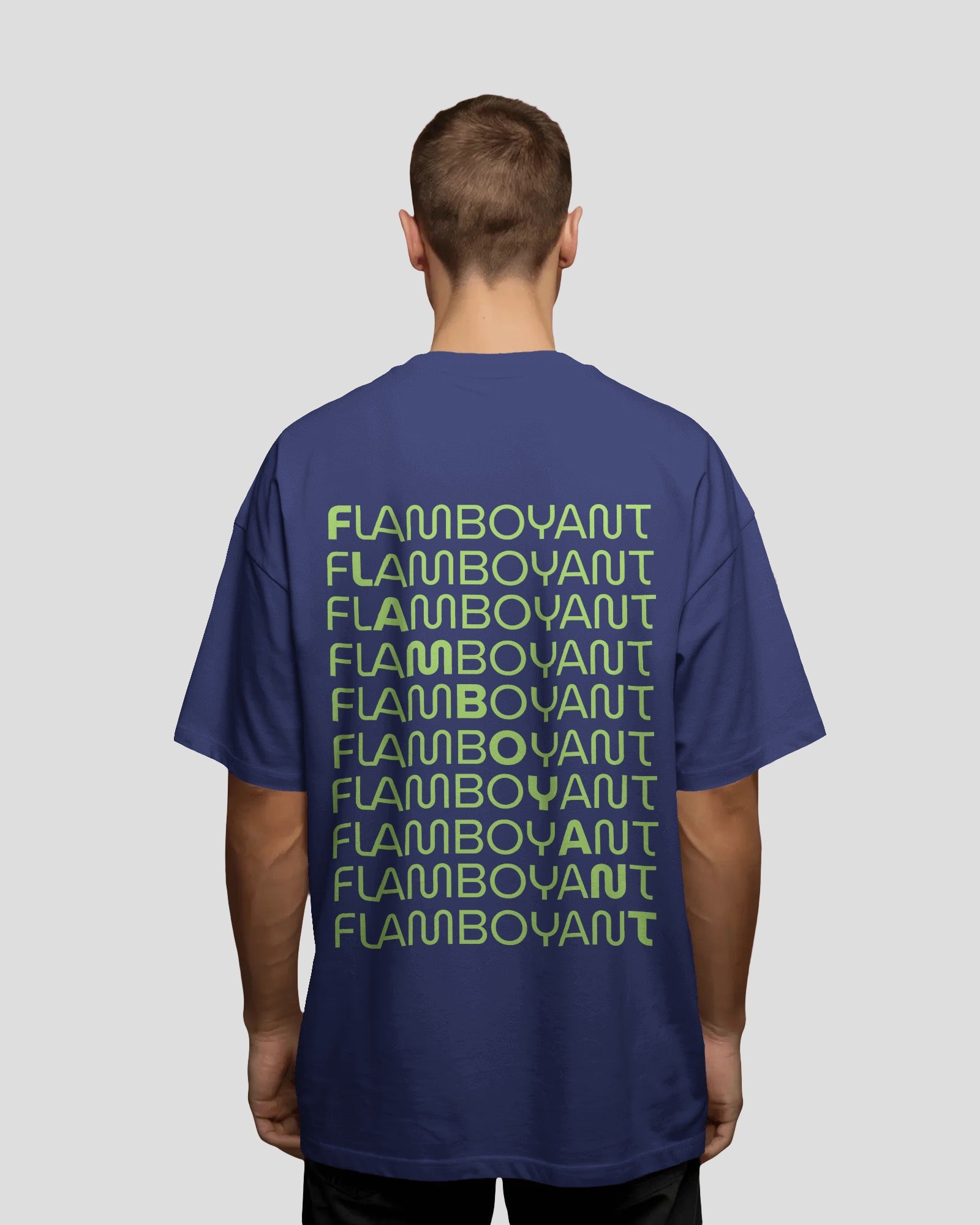 Unisex Diagonal Oversized T-shirt