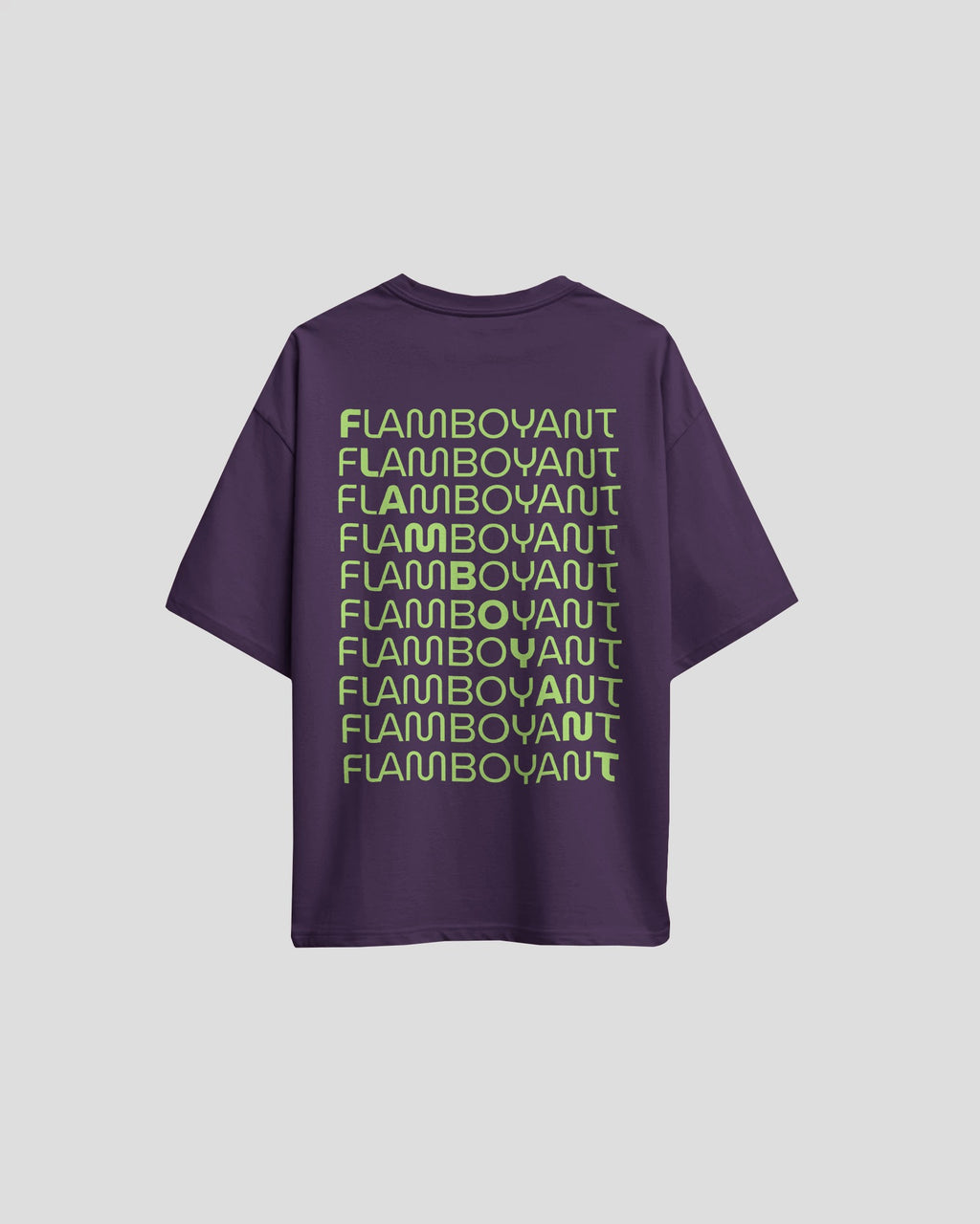 Unisex Diagonal Oversized T-shirt