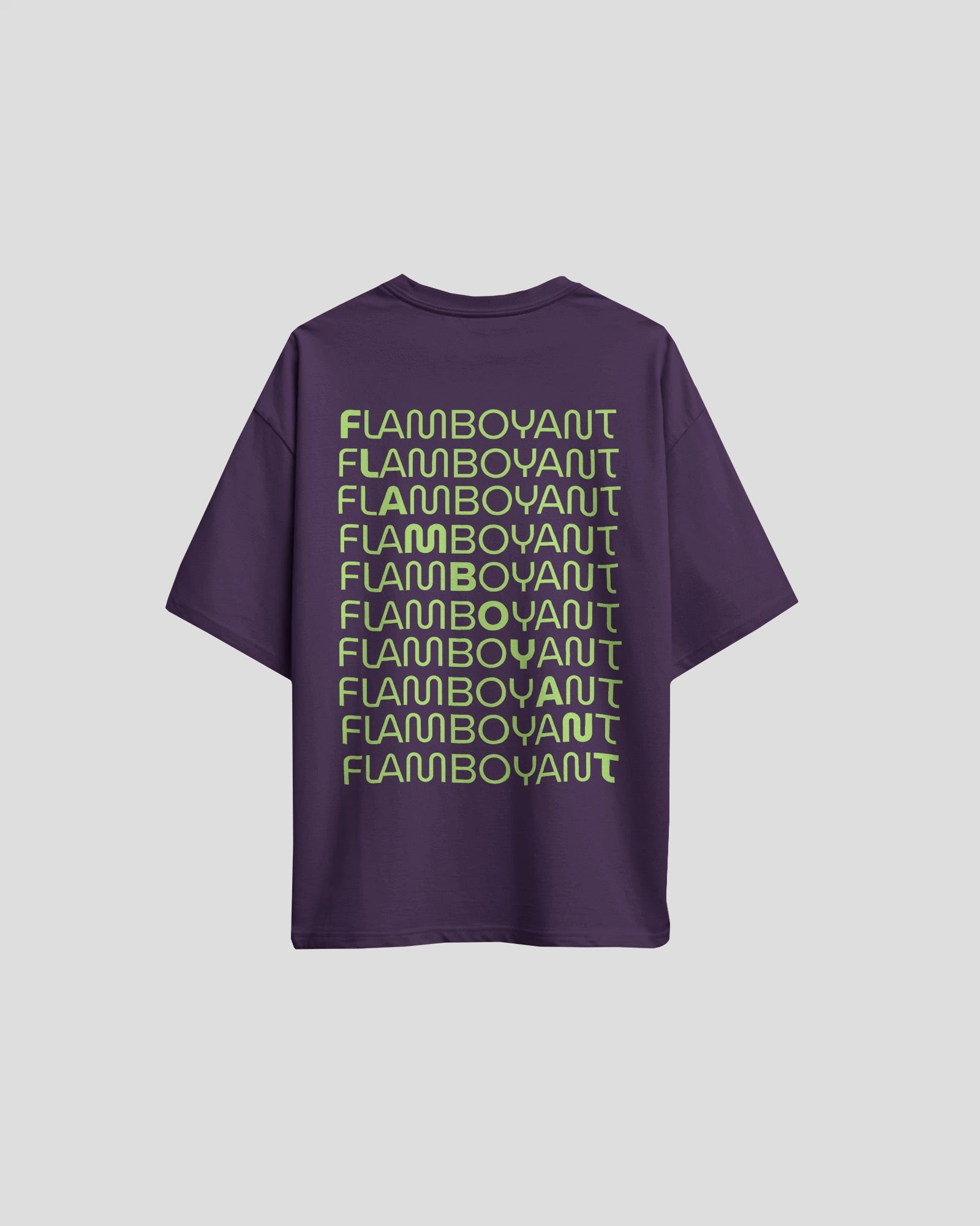 Unisex Diagonal Oversized T-shirt