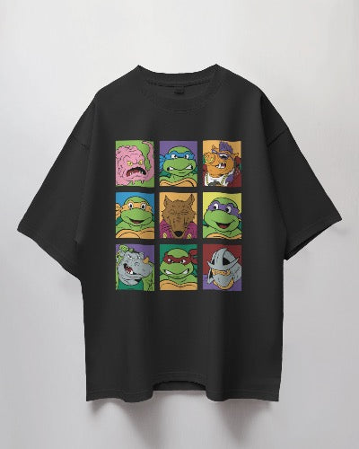 Unisex Ninja Turtles Oversized T-shirt