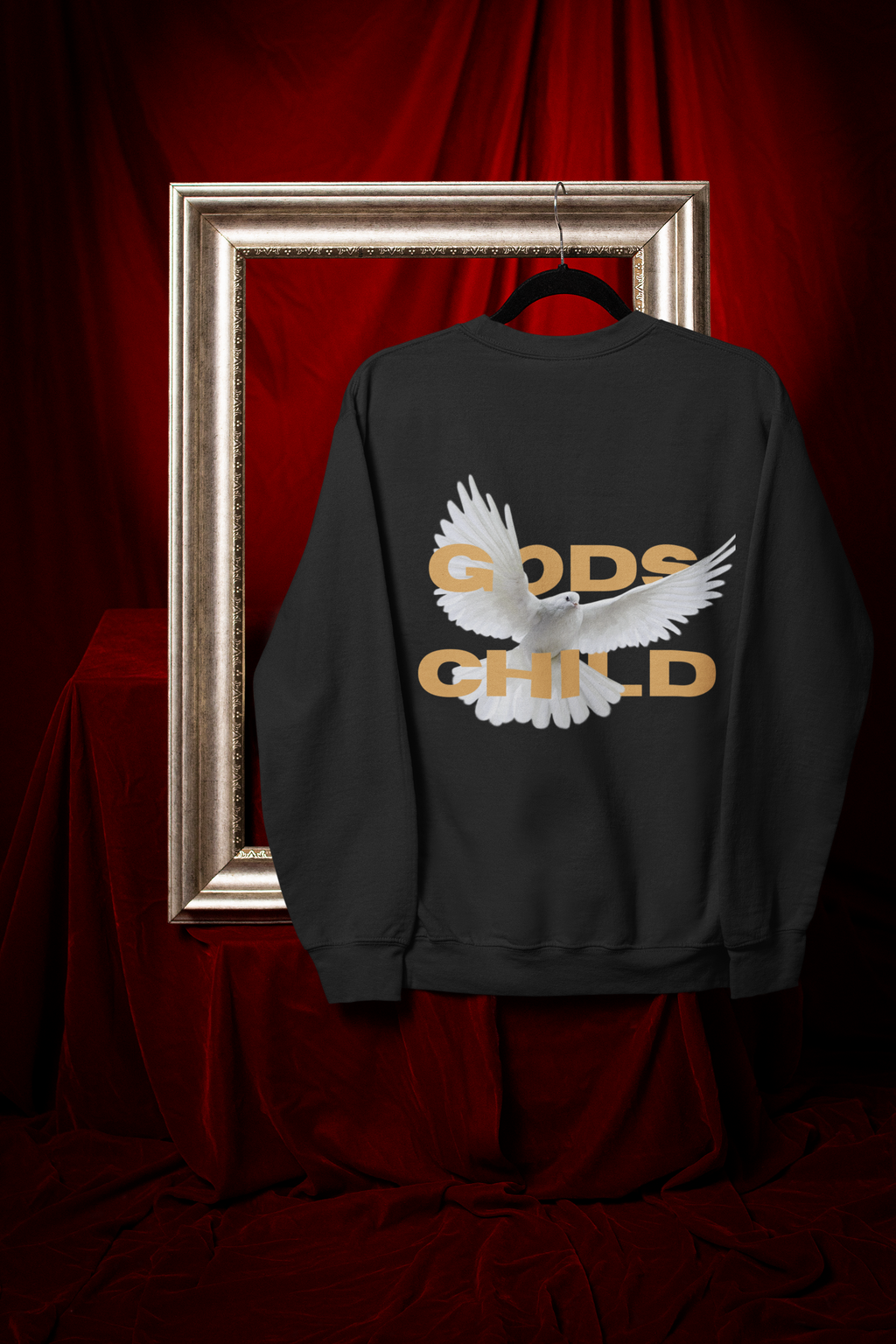 Unisex Oversized Gods Child Sweatshirt