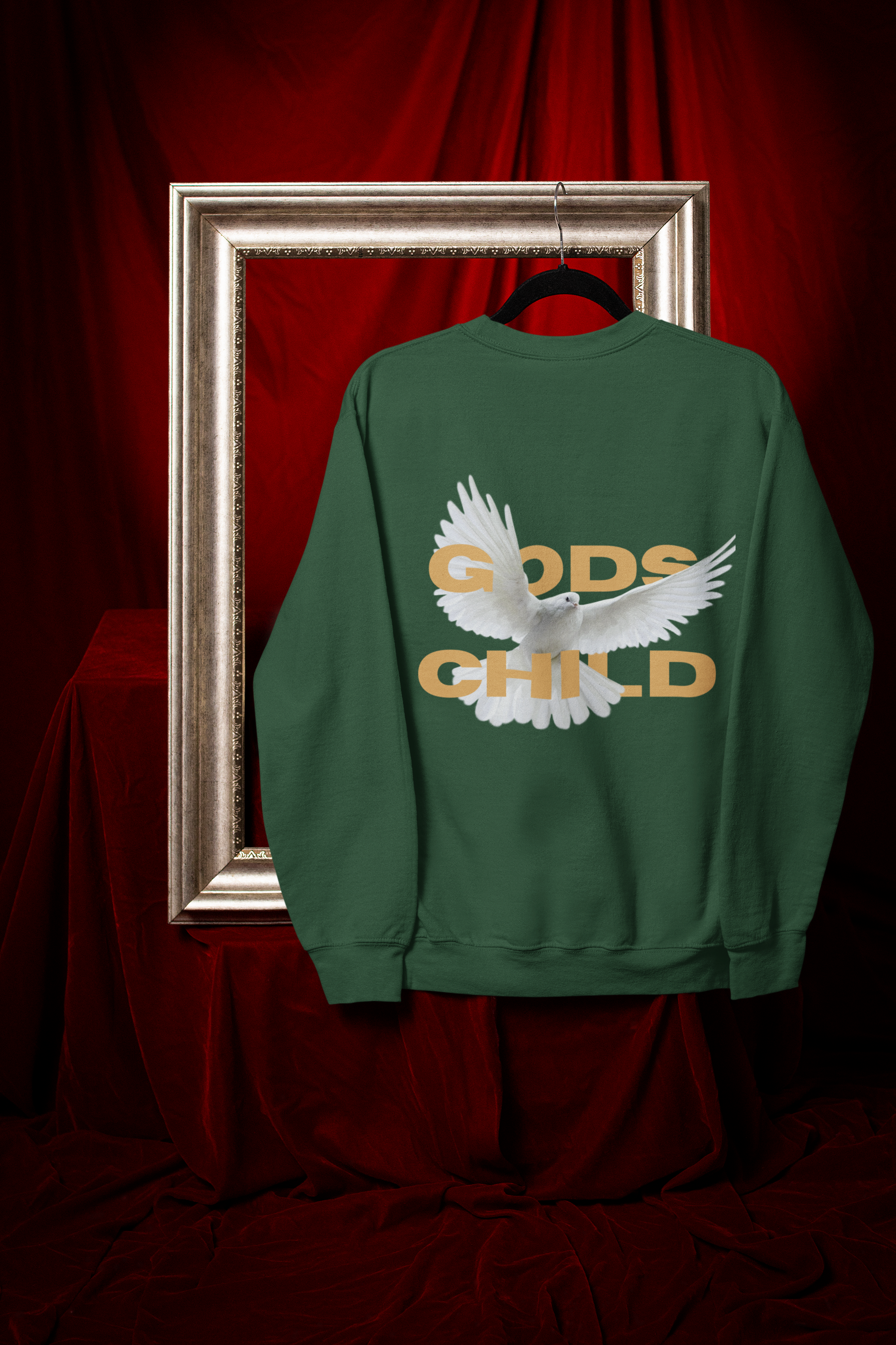 Unisex Oversized Gods Child Sweatshirt