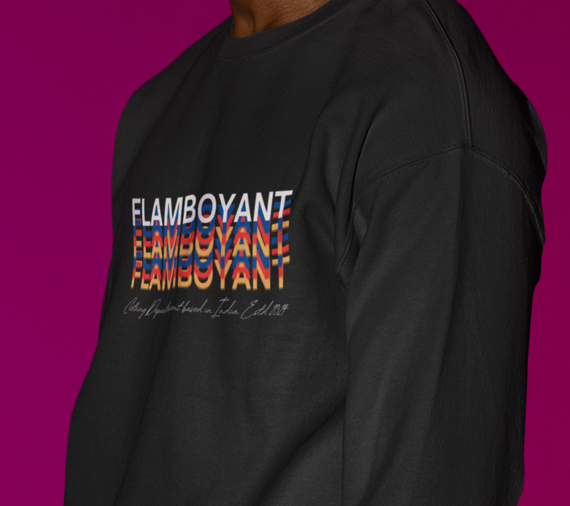Unisex Oversized Flamboyant Sweatshirt