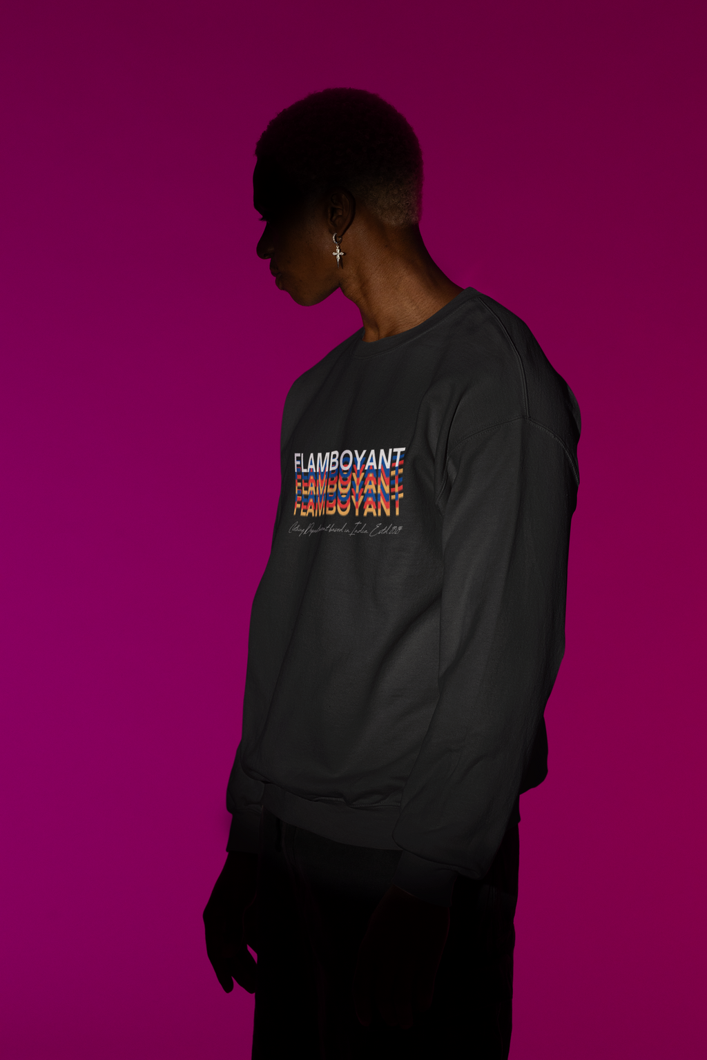 Unisex Oversized Flamboyant Sweatshirt