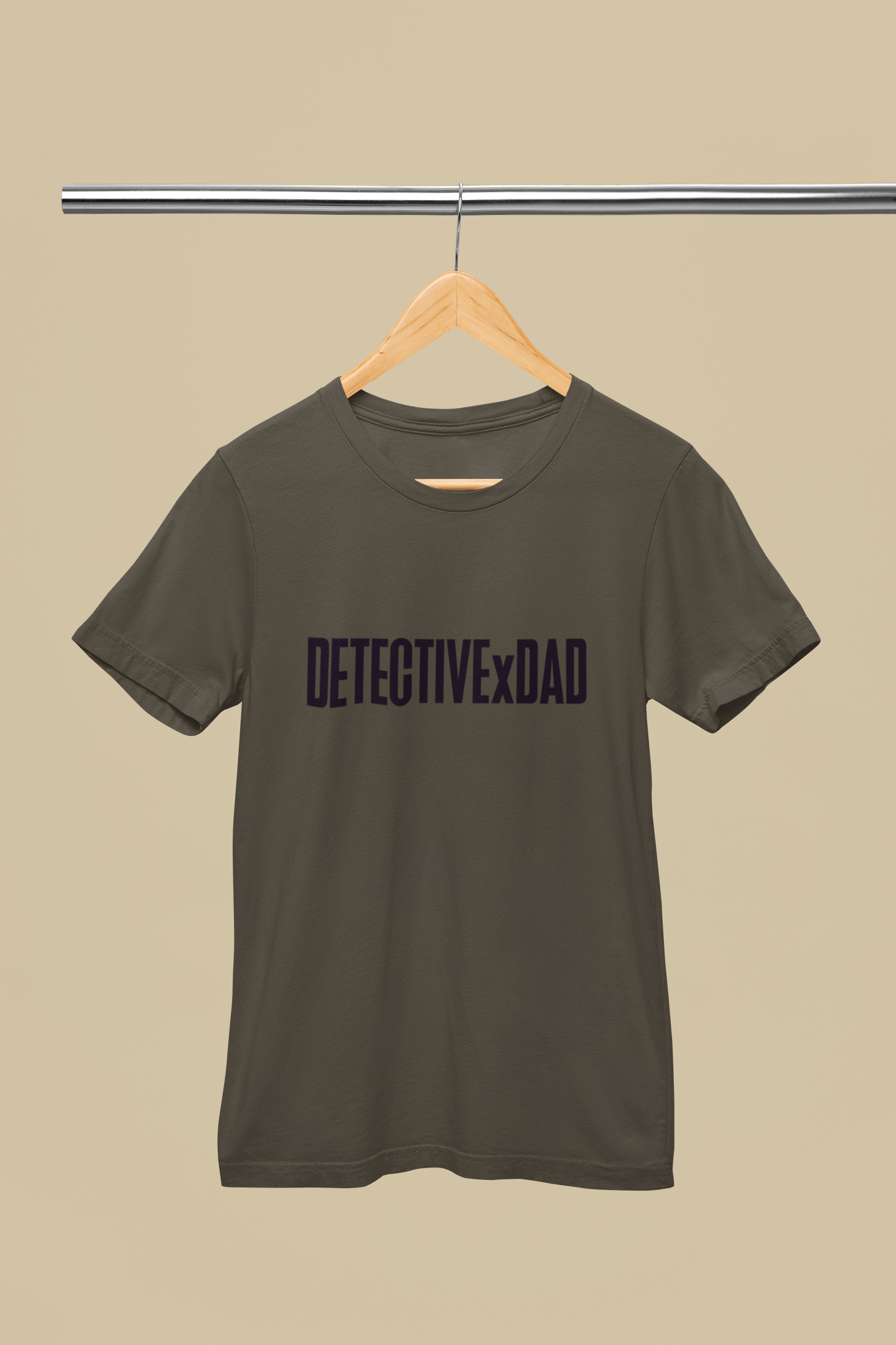 Male Detective Dad T-shirt Flamboyant