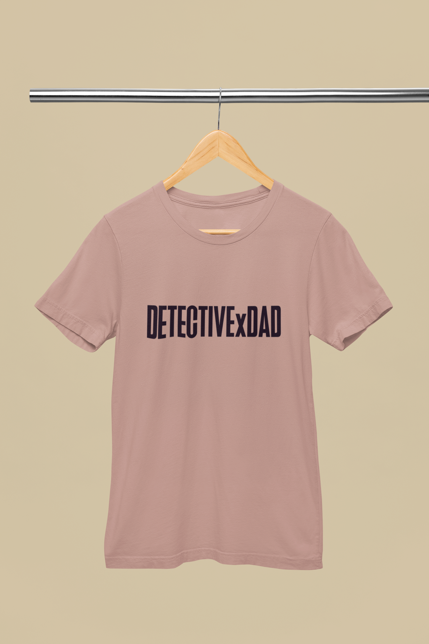 Male Detective Dad T-shirt Flamboyant