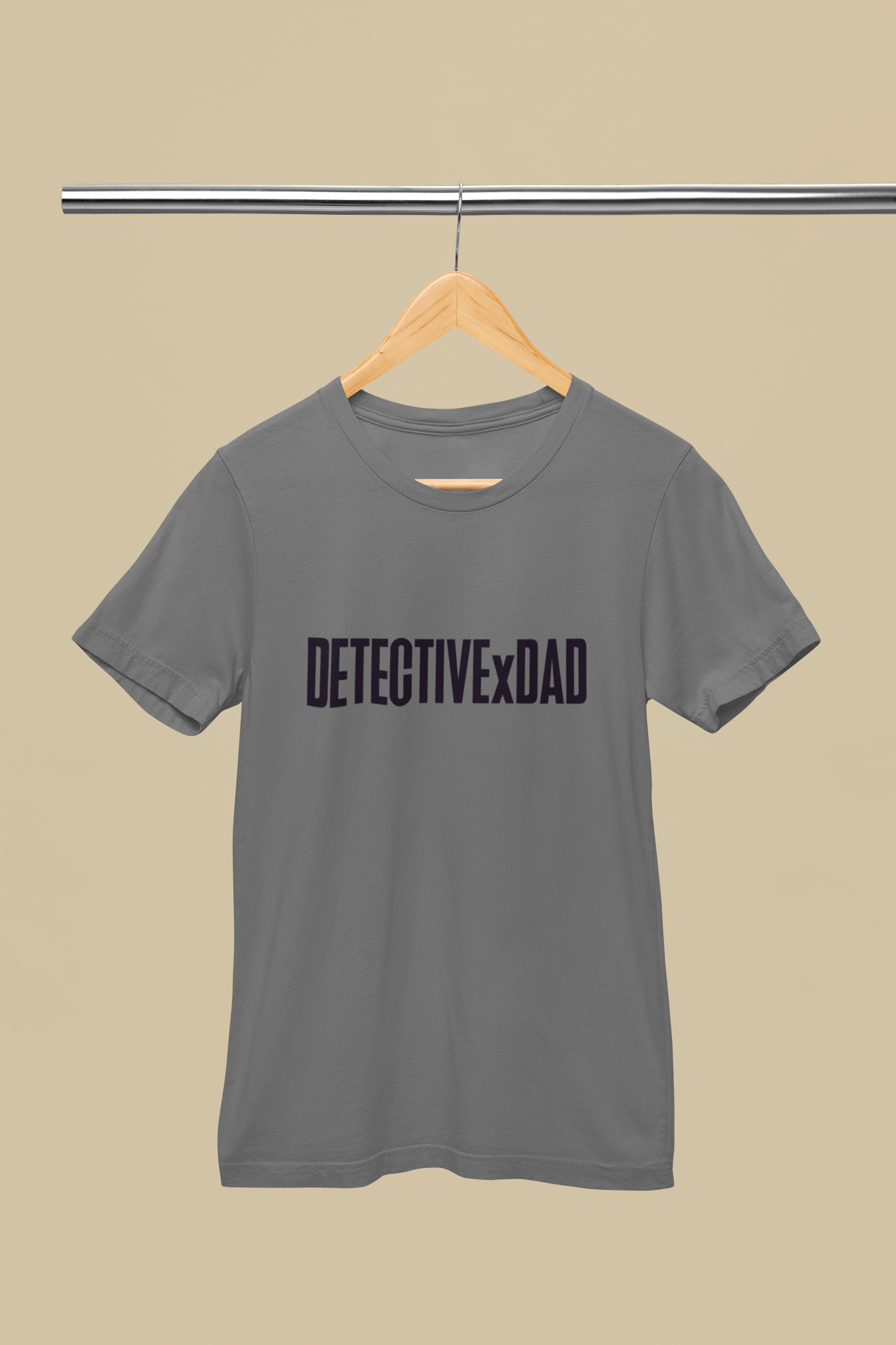 Male Detective Dad T-shirt Flamboyant