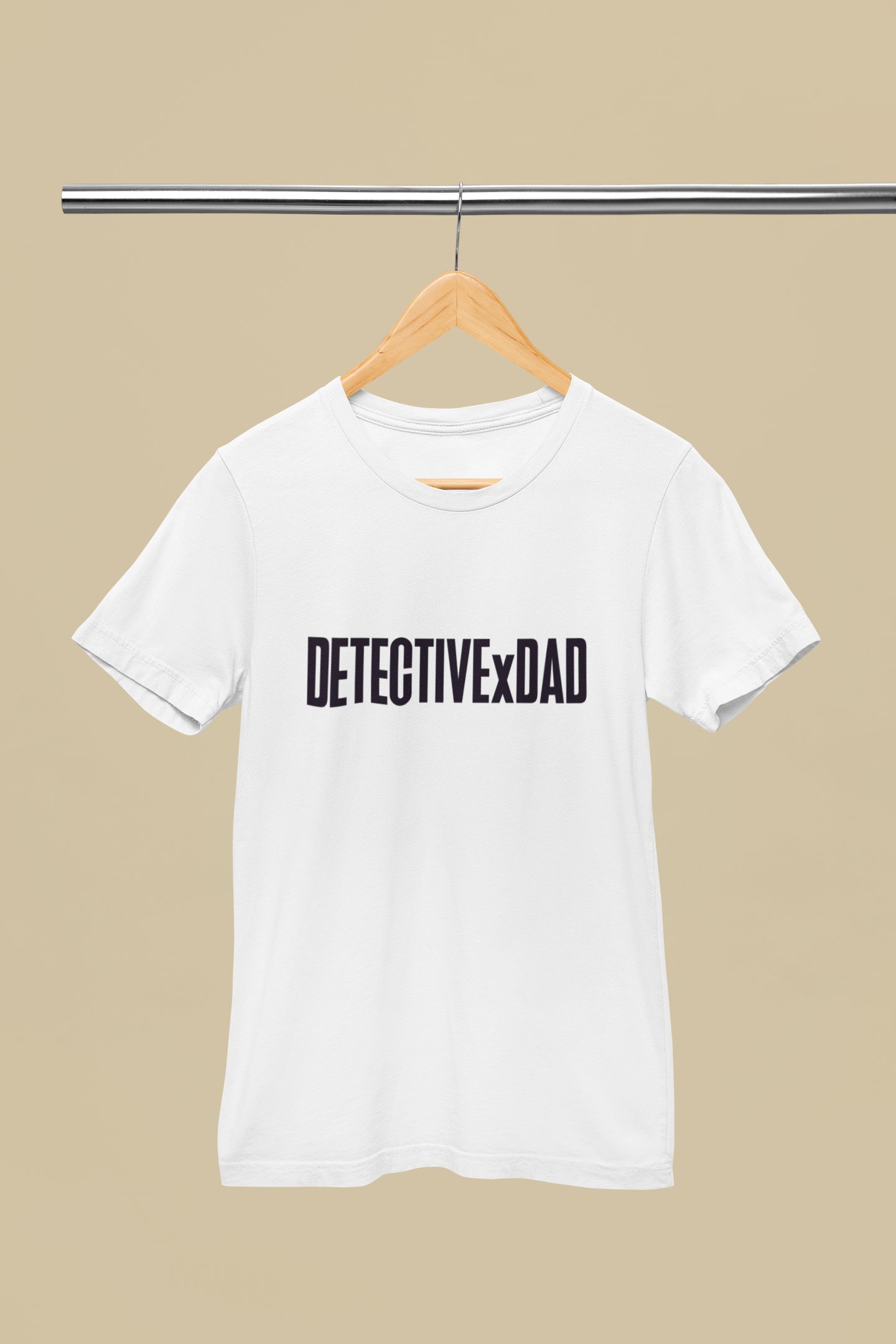 Male Detective Dad T-shirt Flamboyant