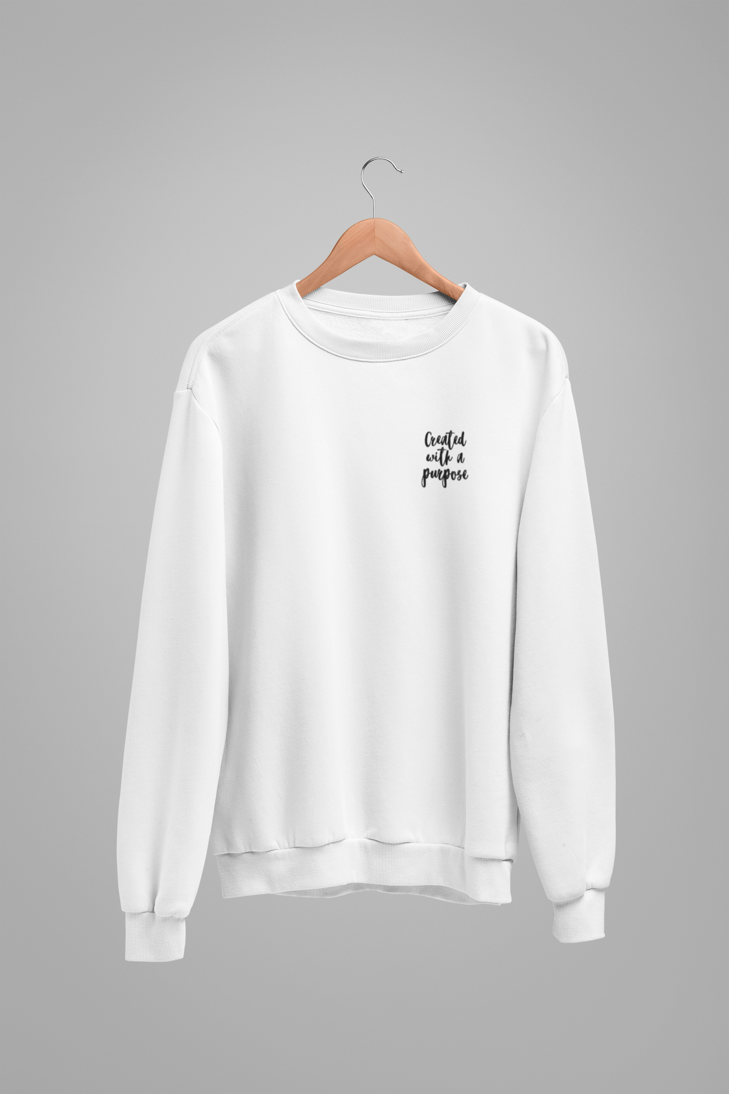 Unisex Created With A Purpose Sweatshirt