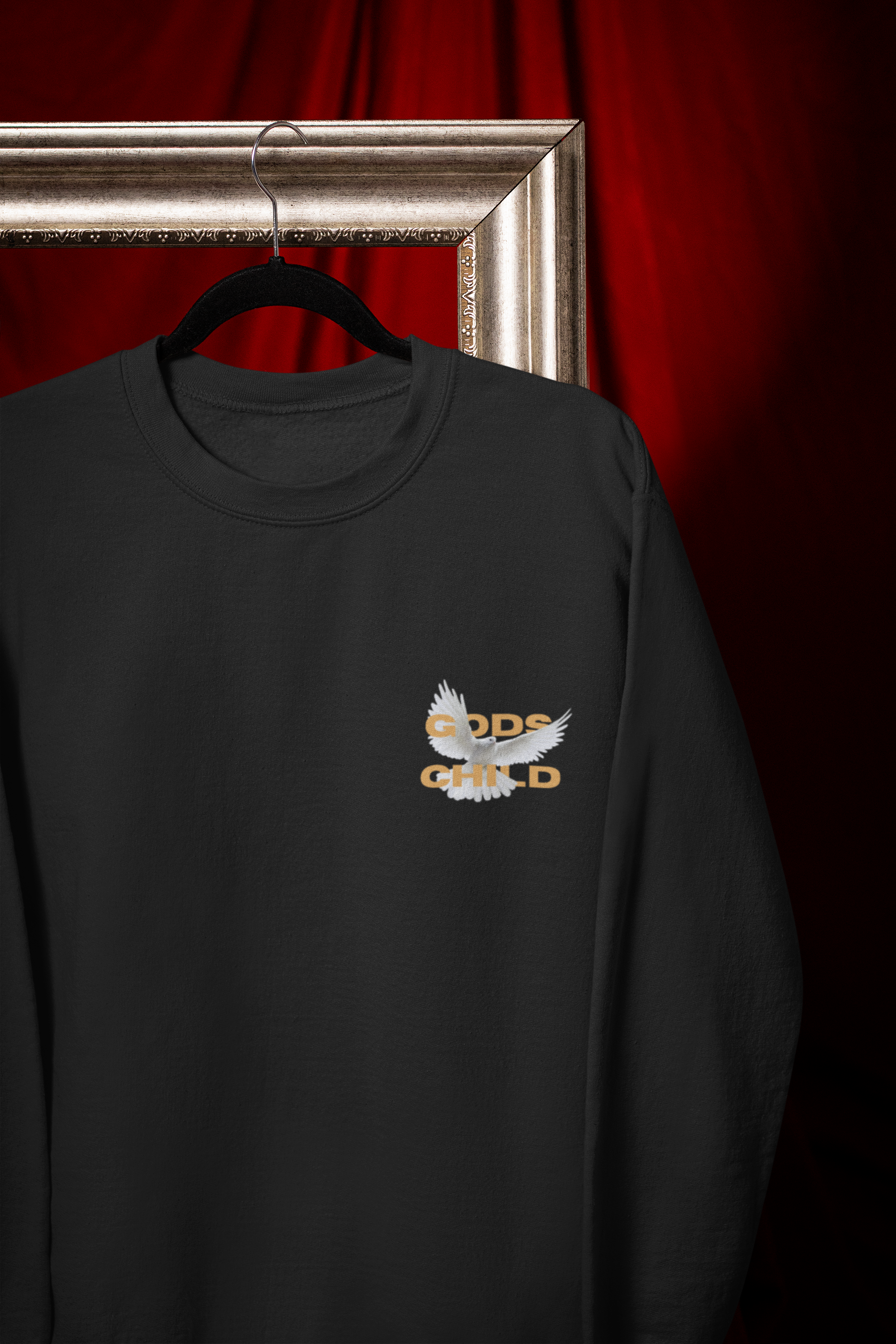 Unisex Oversized Gods Child Sweatshirt