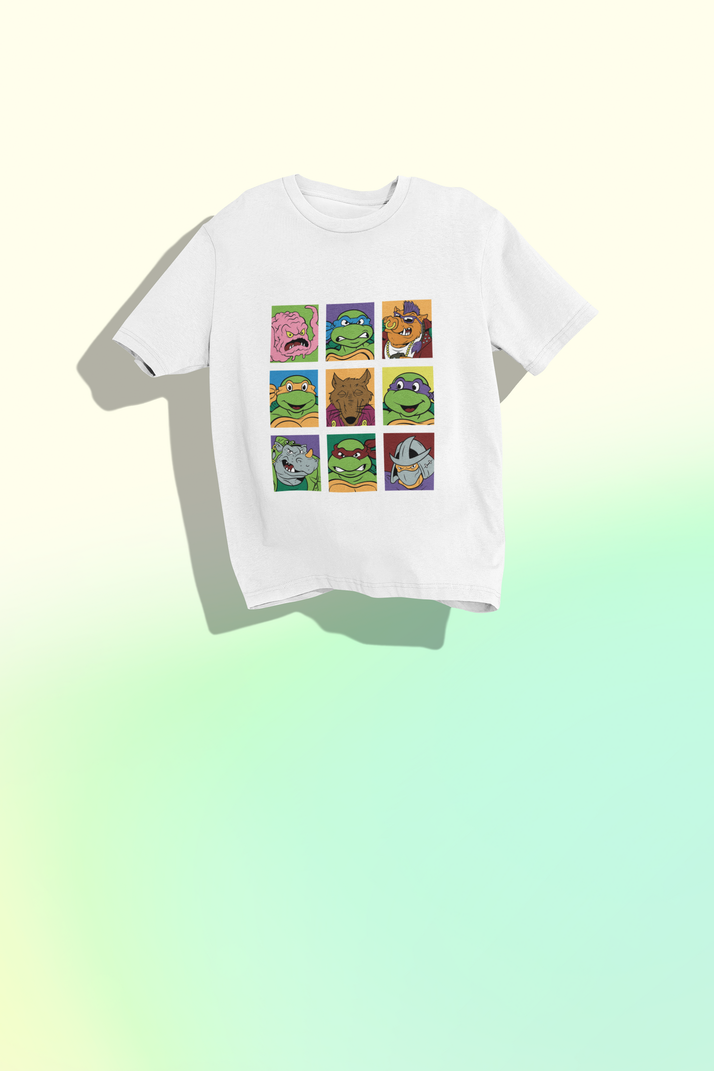 Unisex Ninja Turtles Oversized T-shirt Flamboyant