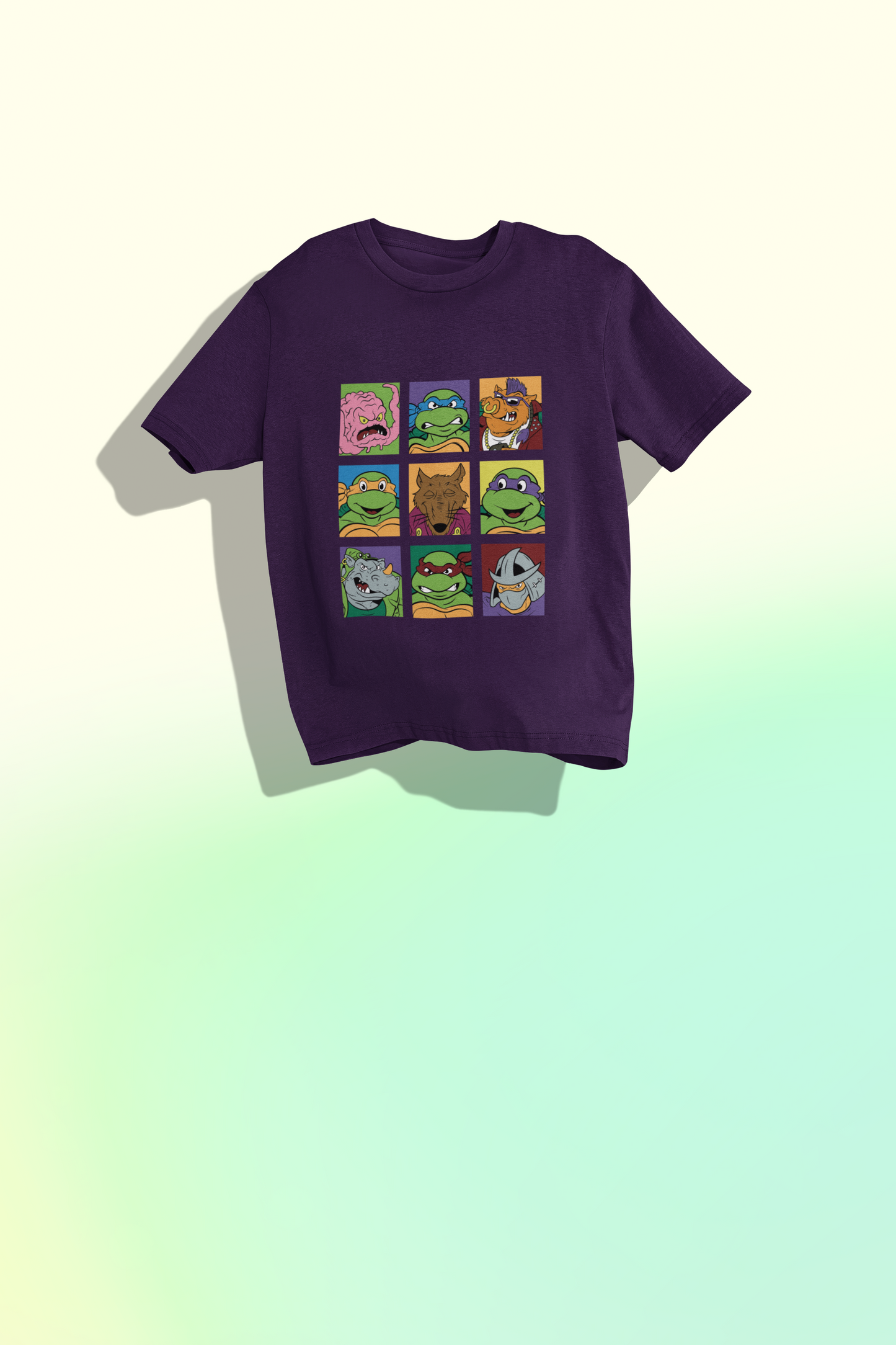Unisex Ninja Turtles Oversized T-shirt Flamboyant