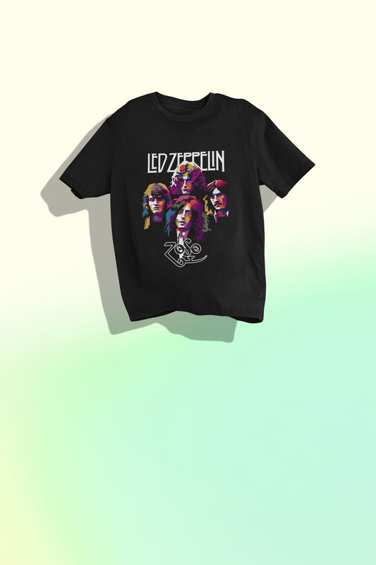 Unisex Led Zeppelin Oversized T-shirt Flamboyant
