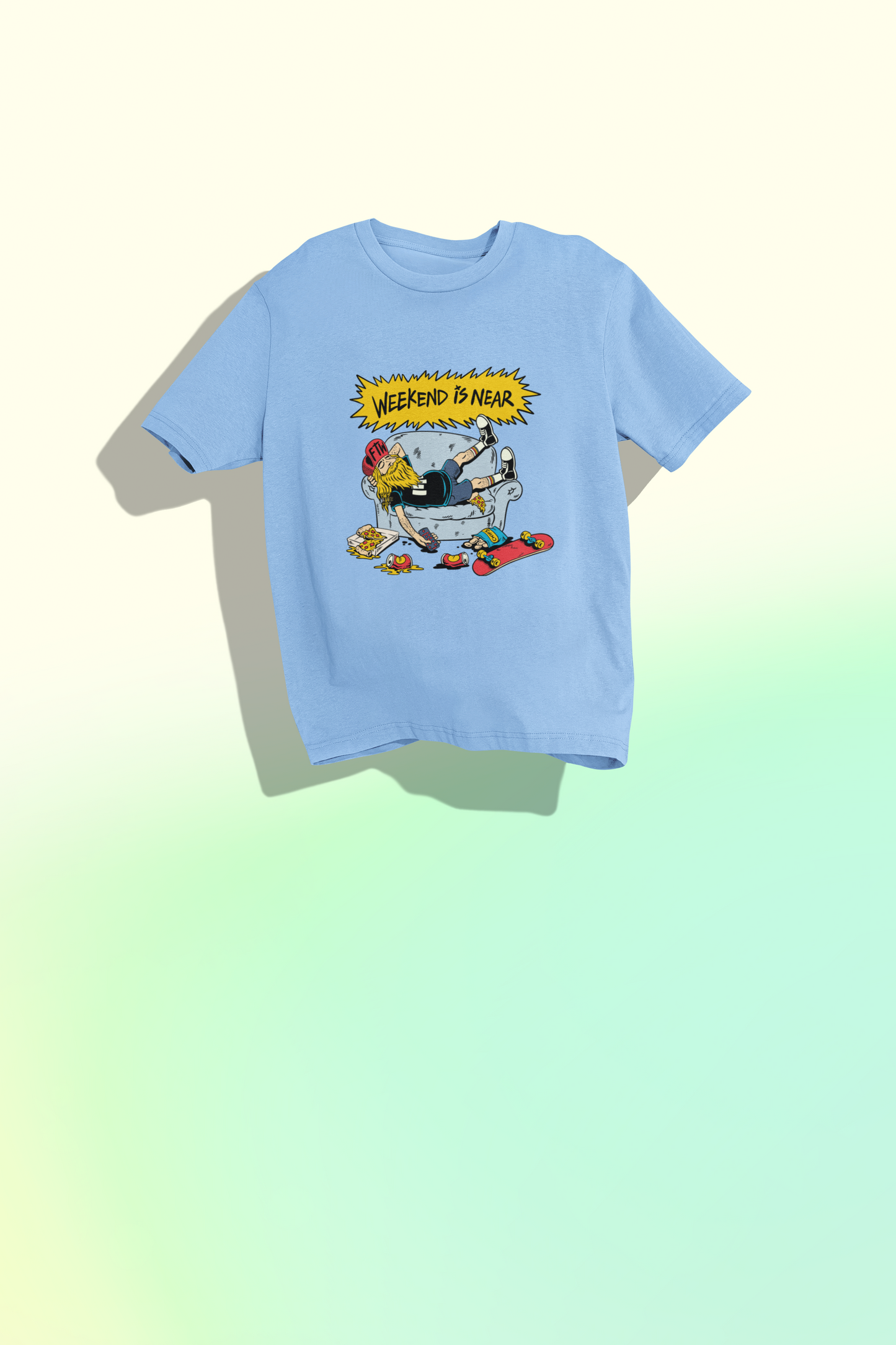 Unisex Weekend Oversized T-shirt Flamboyant