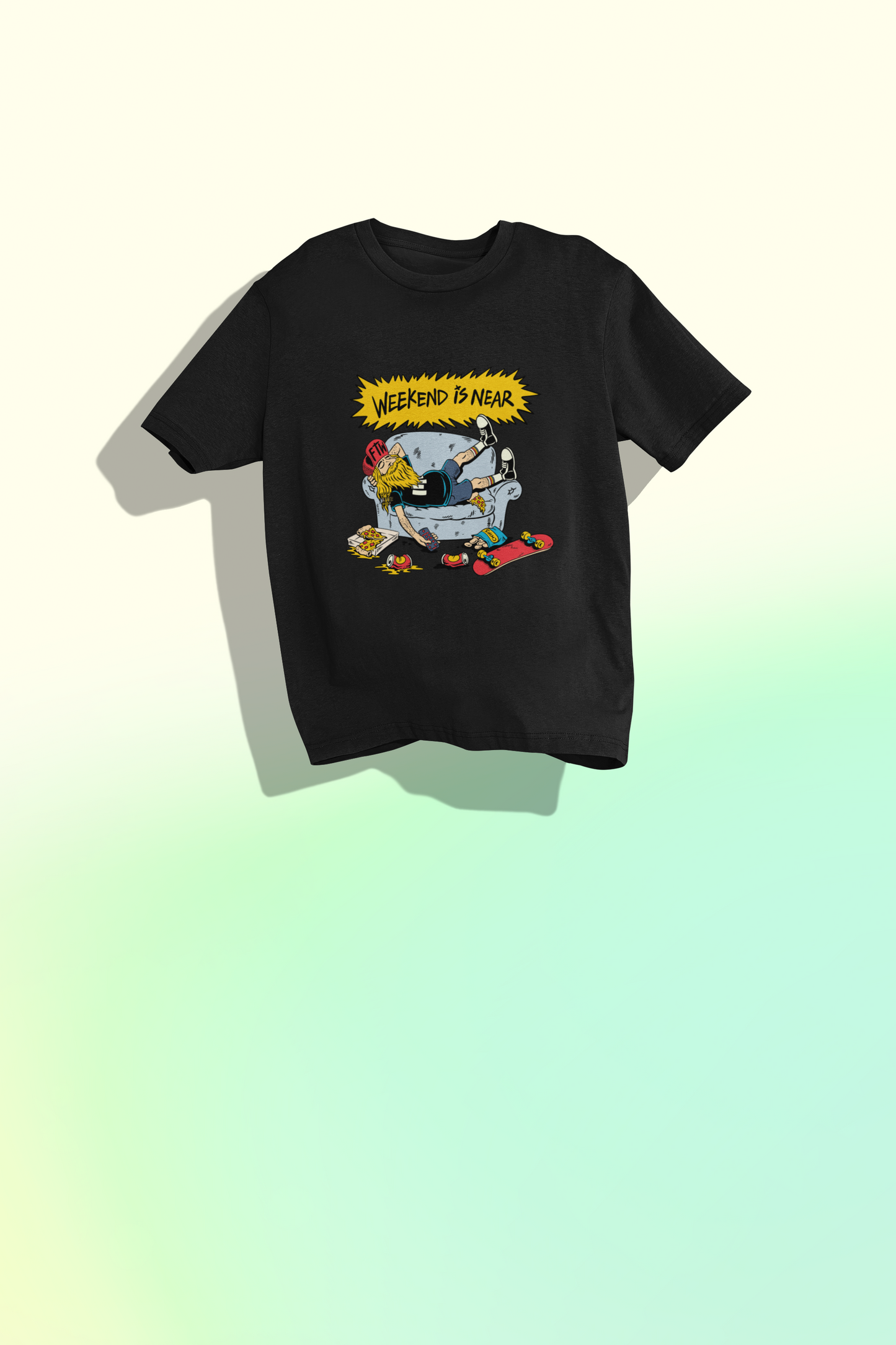 Unisex Weekend Oversized T-shirt Flamboyant