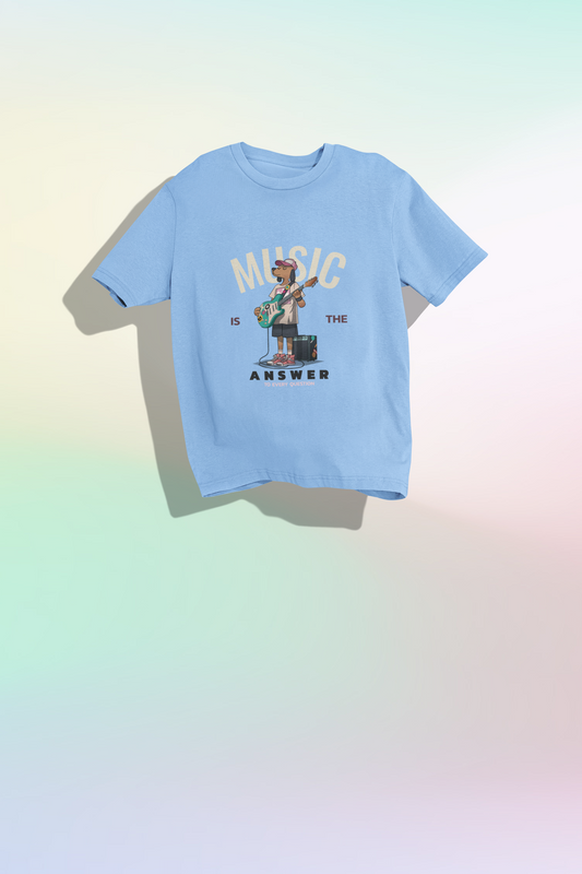 Unisex Music Oversized T-shirt Flamboyant