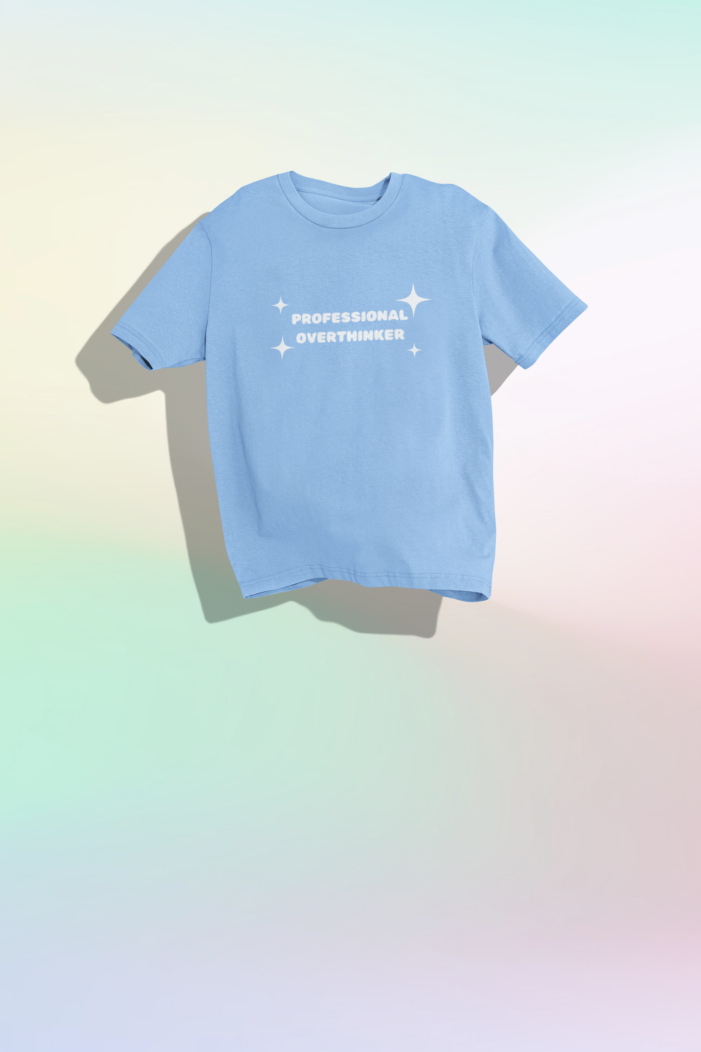 Unisex Professional Over-thinker Oversized T-shirt Flamboyant