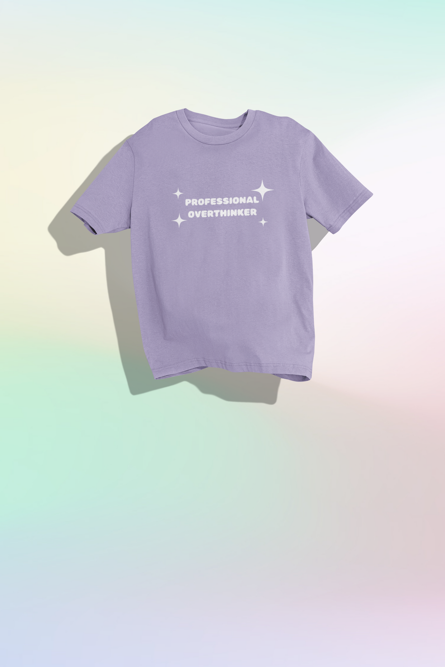 Unisex Professional Over-thinker Oversized T-shirt Flamboyant
