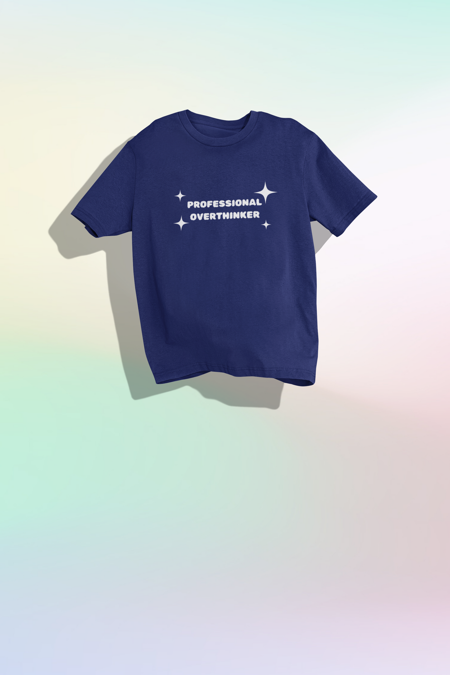 Unisex Professional Over-thinker Oversized T-shirt Flamboyant