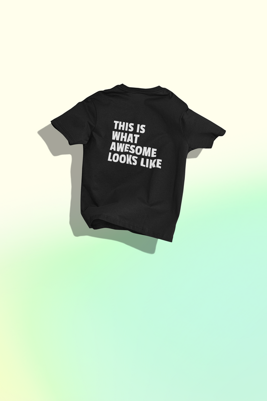Unisex Awesome Oversized T-shirt Flamboyant