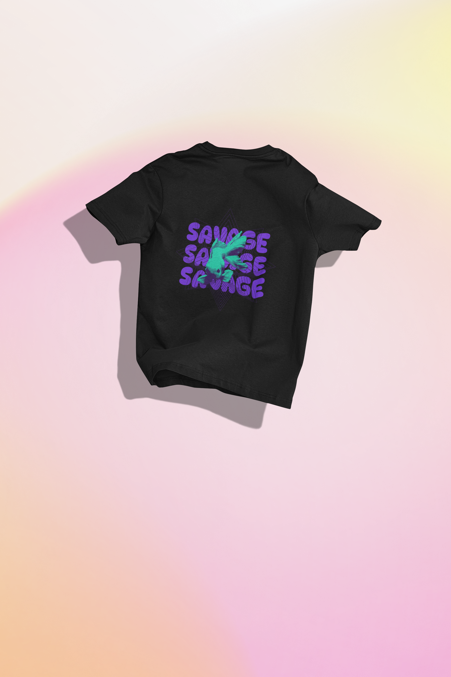 Unisex Savage Oversized T-shirt Flamboyant