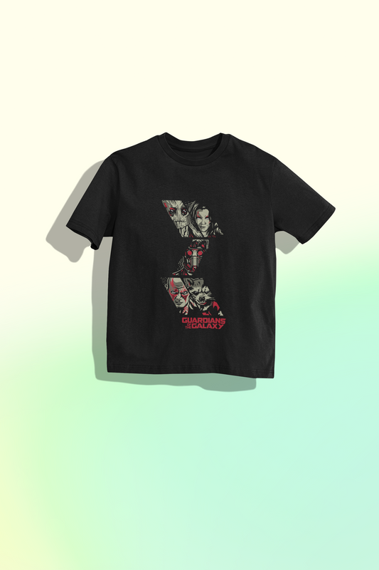 Unisex Guardians Of The Galaxy Oversized T-shirt Flamboyant