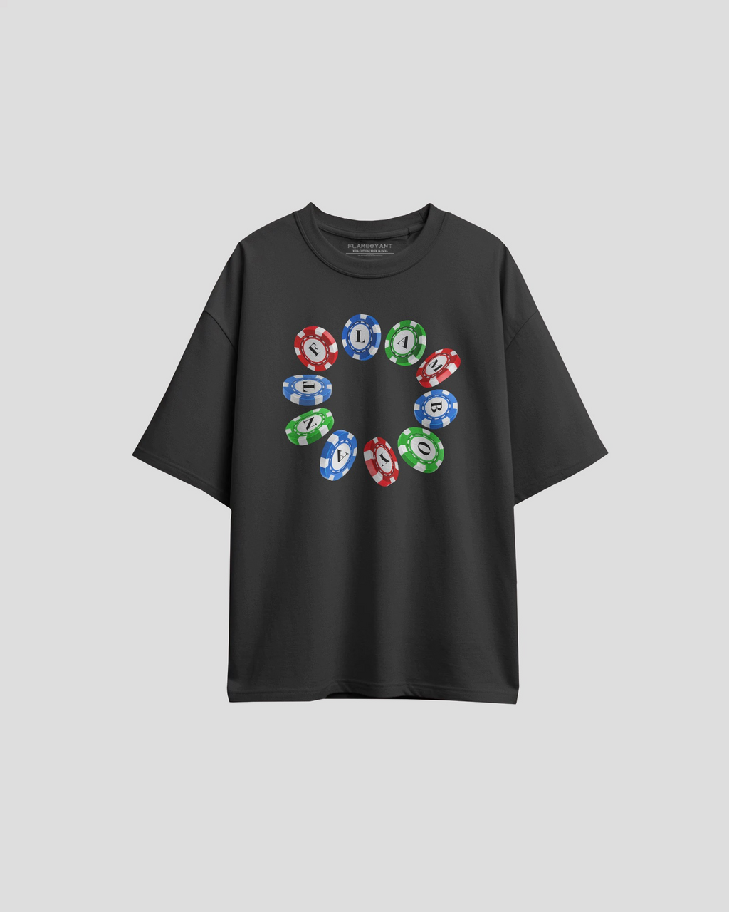 Unisex Poker Oversized T-shirt
