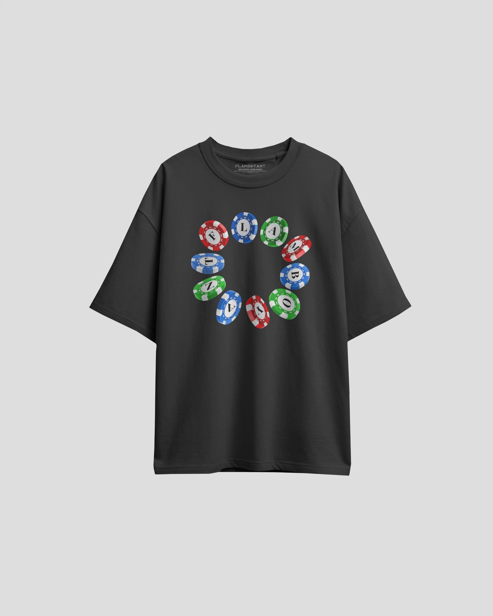 Unisex Poker Oversized T-shirt