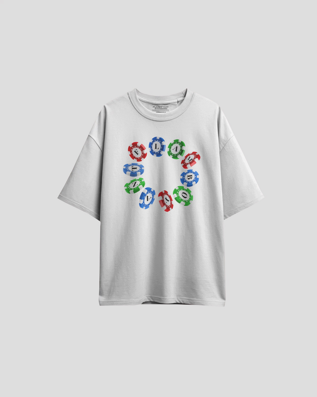 Unisex Poker Oversized T-shirt