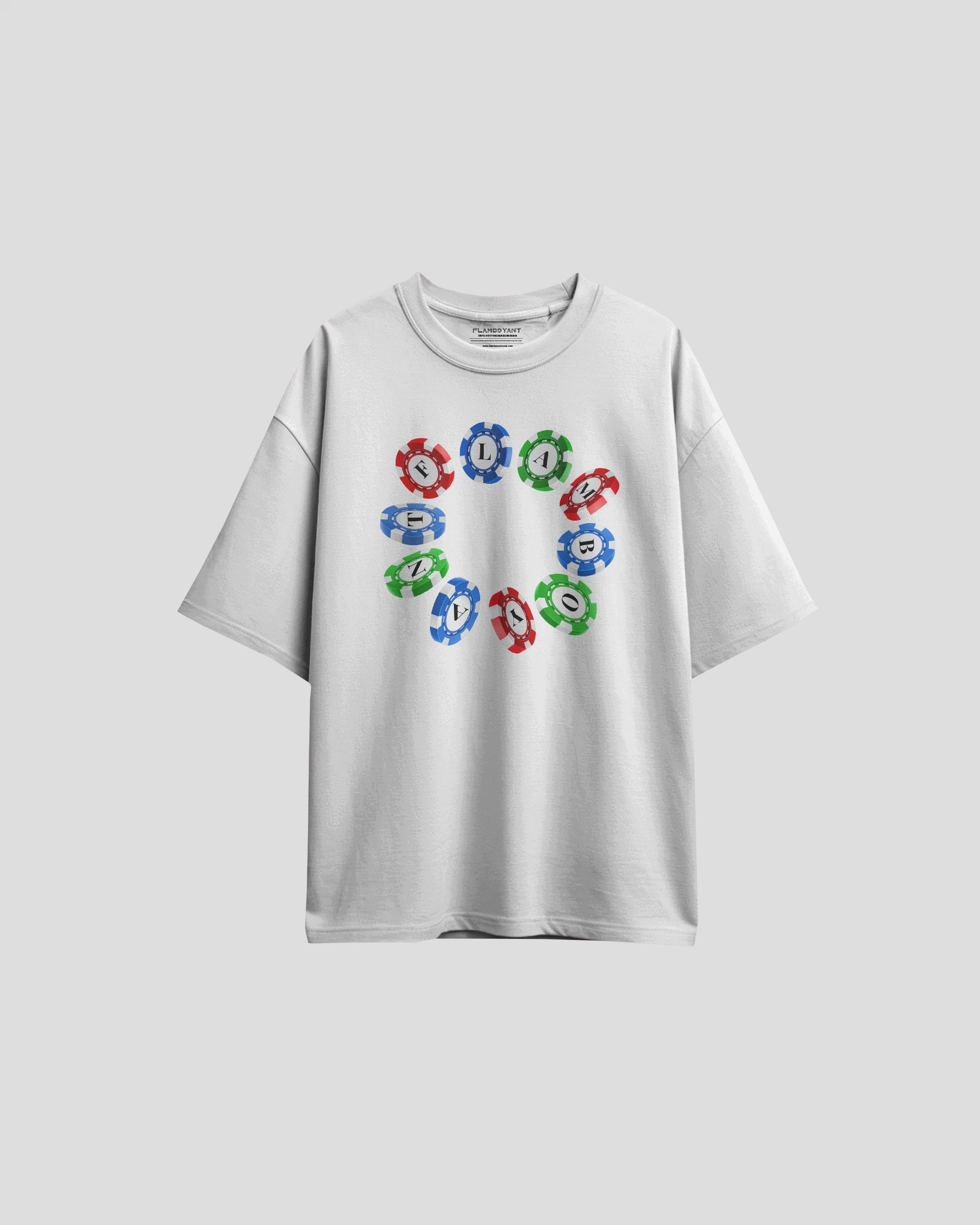 Unisex Poker Oversized T-shirt