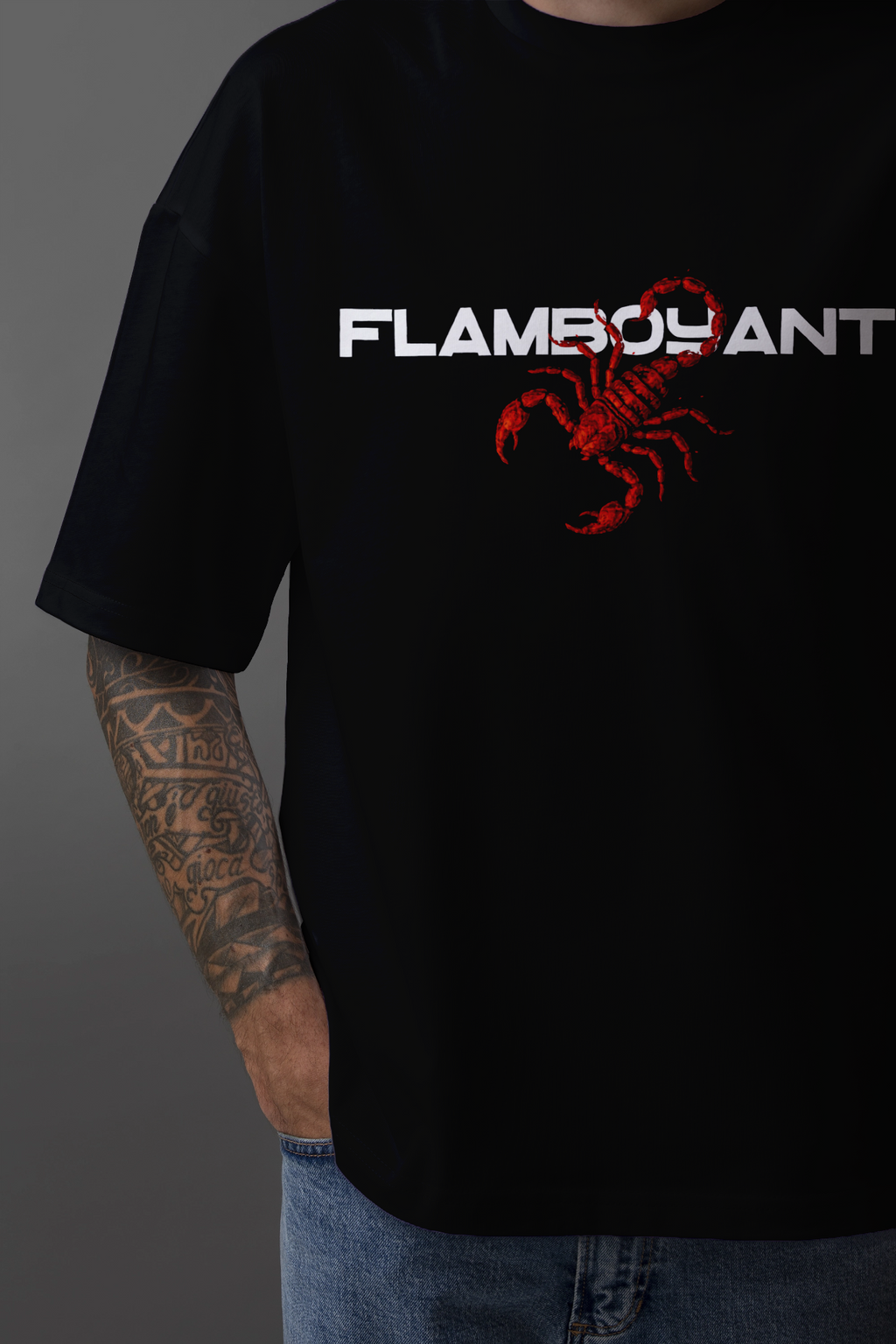 Unisex Scorpio Oversized T-shirt