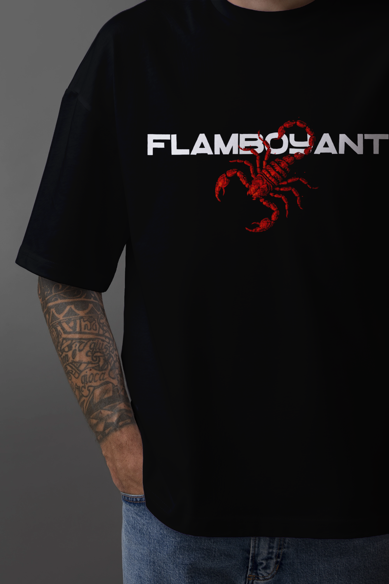 Unisex Scorpio Oversized T-shirt