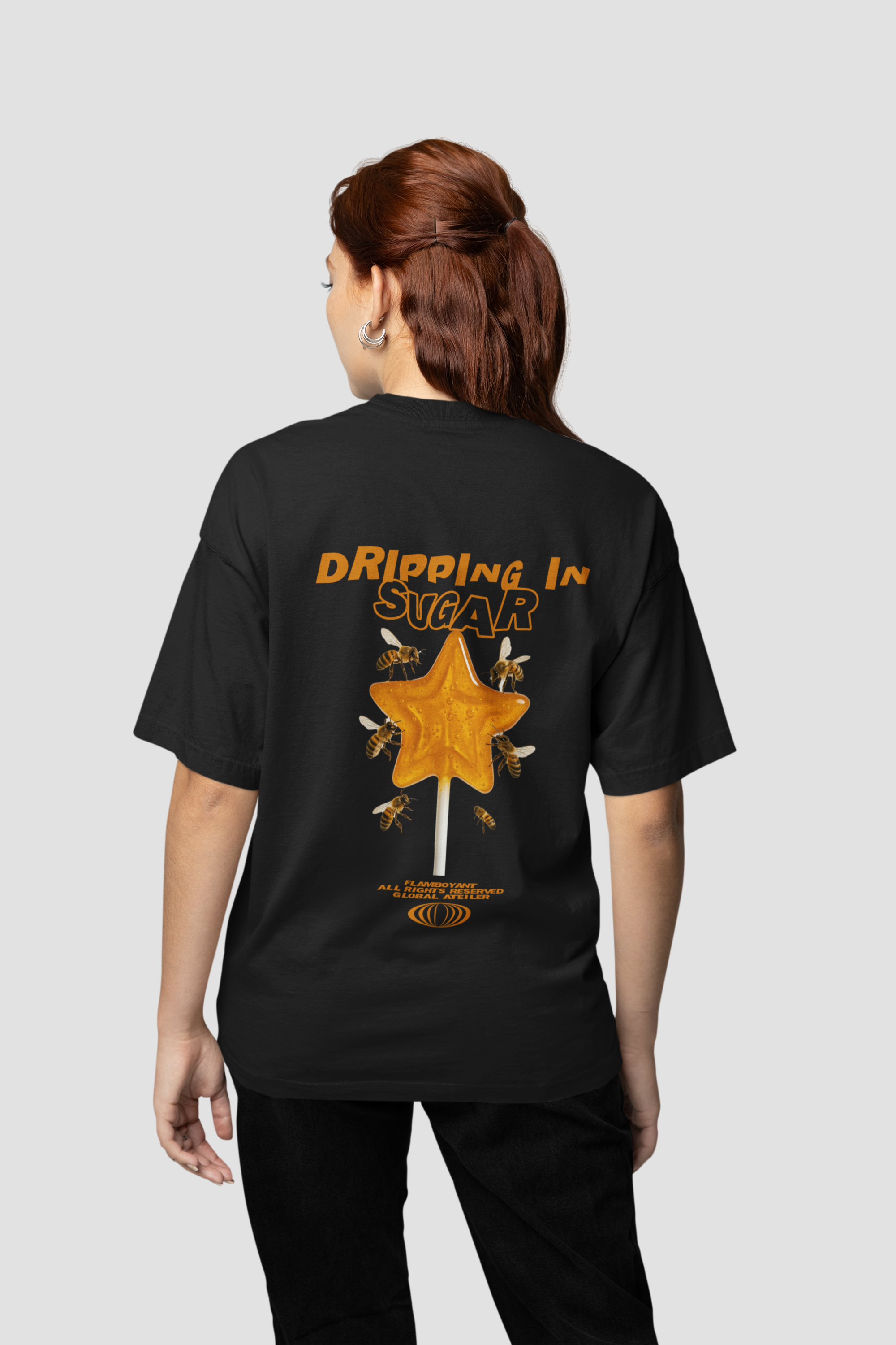 Unisex Dripping in Sugar Oversized T-shirt